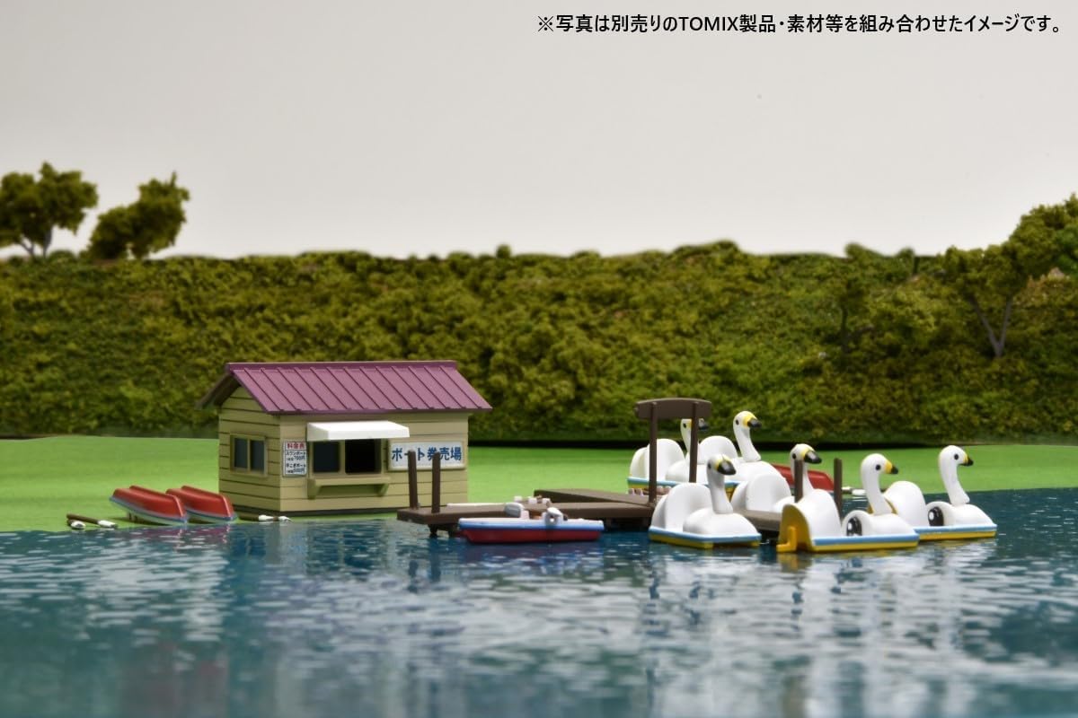 TOMYTEC (N Gauge) Scenery Accessories 080-3 Boat Dock 3