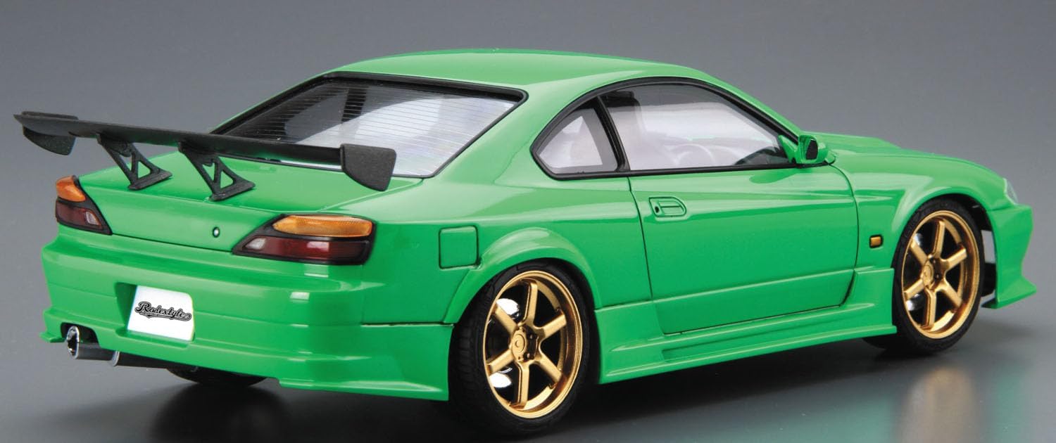 Aoshima 068793 1/24 Bunka Kyozai The Tuned Car Series No.42 Nissan Rodeck Style S15 Silvia '99