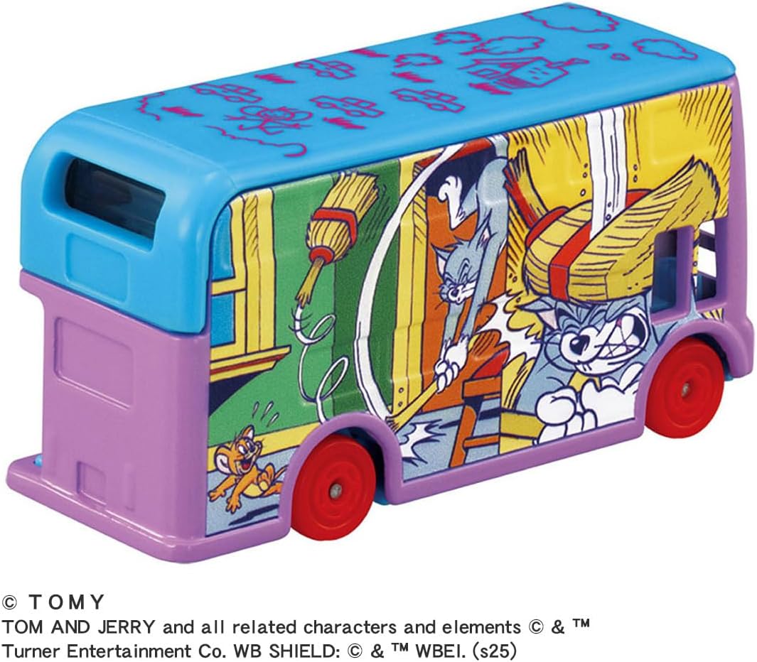 Dream Tomica SP Tom and Jerry bus (purple)