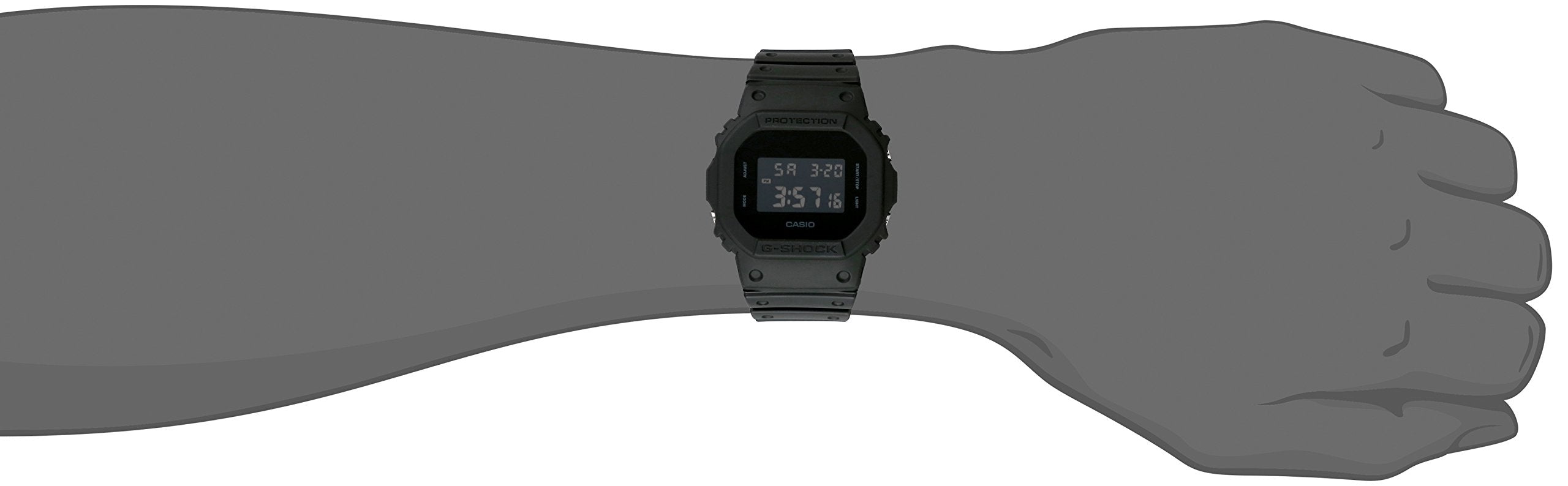 カシオ CASIO G-SHOCK Gショック ジーショック Solid Colors DW-5600BB-1 海外モデル ブラックをテーマにしたソリッドカラーズ メンズ 腕時計 時計 【逆輸入品】