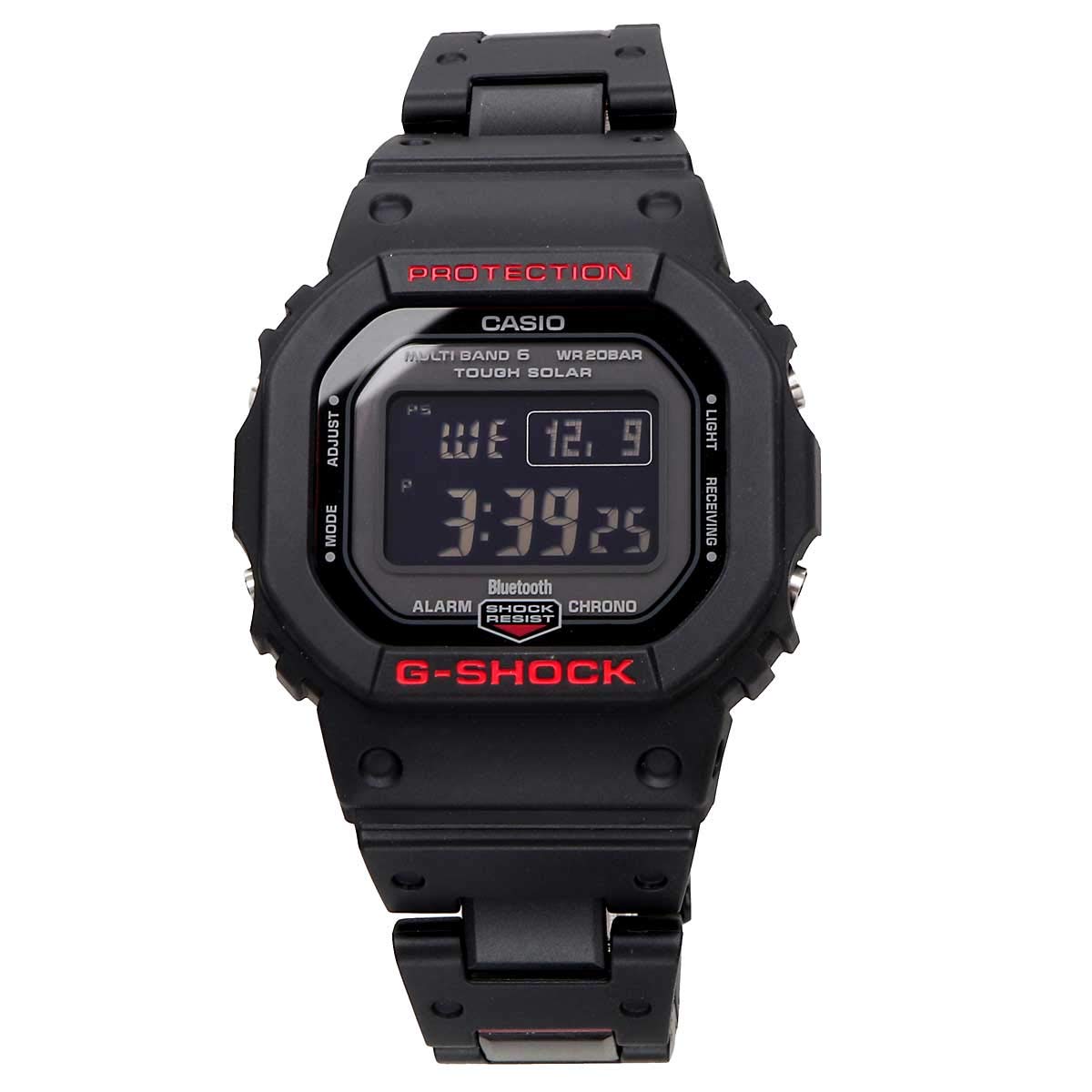[カシオ] 腕時計 ジーショック Bluetooth 搭載 電波ソーラー G-SHOCK GW-B5600HR-1 メンズ ブラック [並行輸入品] - BanzaiHobby