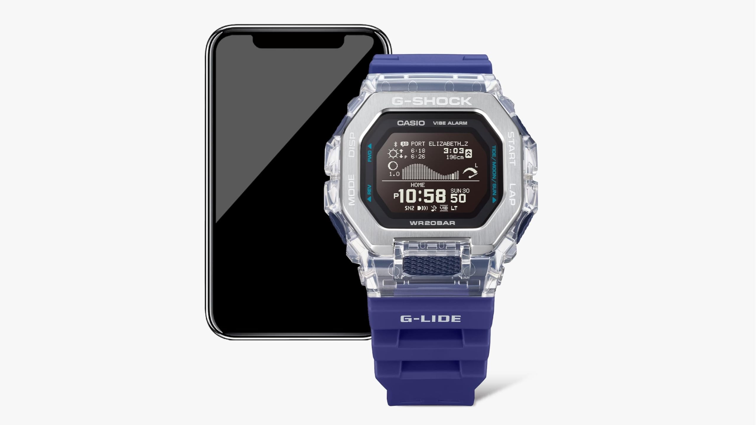 G-SHOCK Gショック G-LIDE Gライドジーショック カシオ CASIO デジタル腕時計 GBX-100S-2 メンズ 海外モデル [並行輸入品]