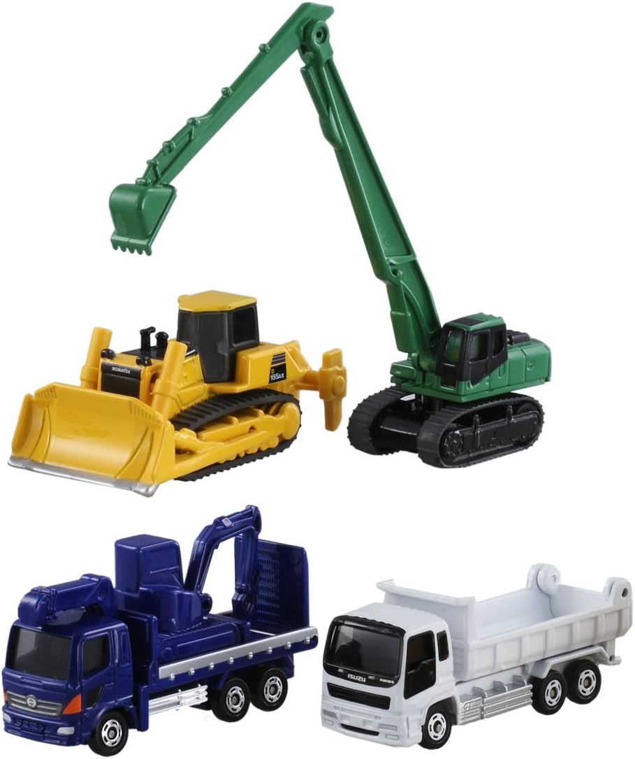 Tomica Gift Set of 5 Construction Vehicles