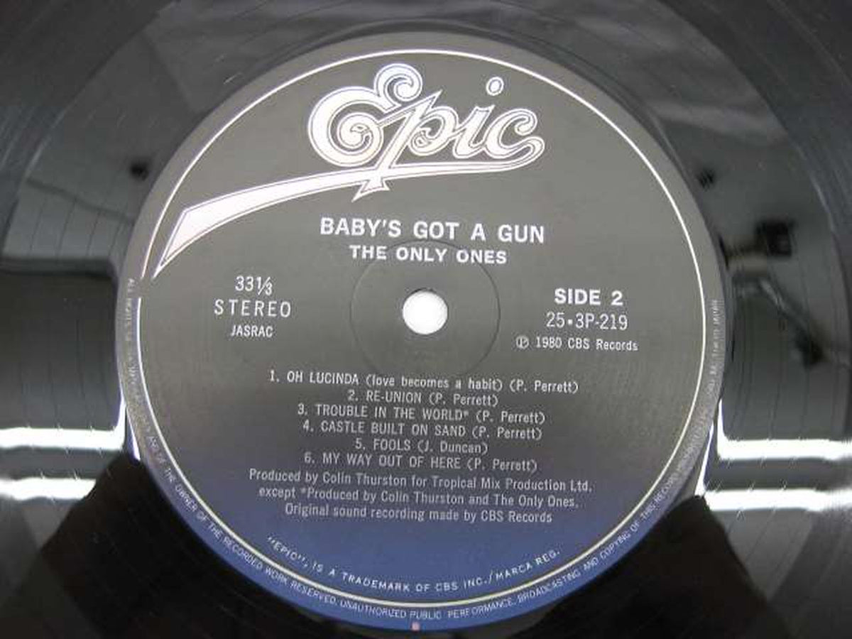 EPIC & Sony The Only Ones / Babies Got a Gun The Only Ones / Babies Got a Gun