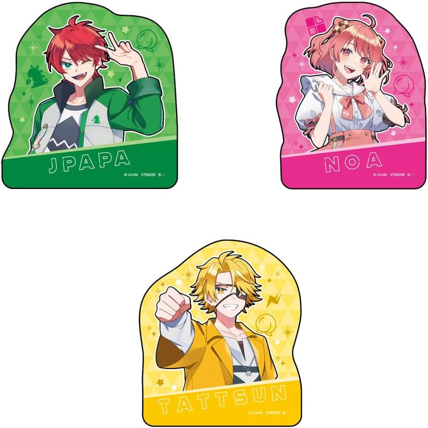 Bandai Colorful Peach Character Magnets (1Box 14pcs) - BanzaiHobby