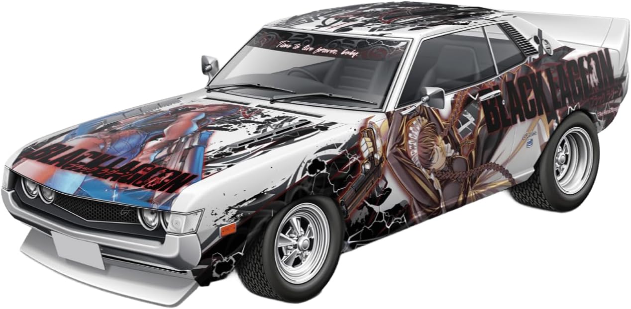 Aoshima 1/24 The Tuned Car No.IT-01 BLACK LAGOON TA22 Celica 1600GT '72 (Toyota)