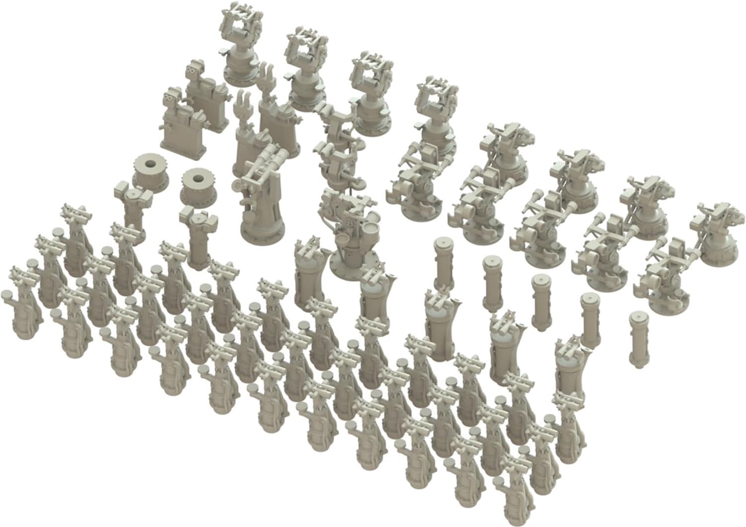 Hasegawa 68063 1/350 IJN Nagato 1941 3D Printed Parts Set (Japan