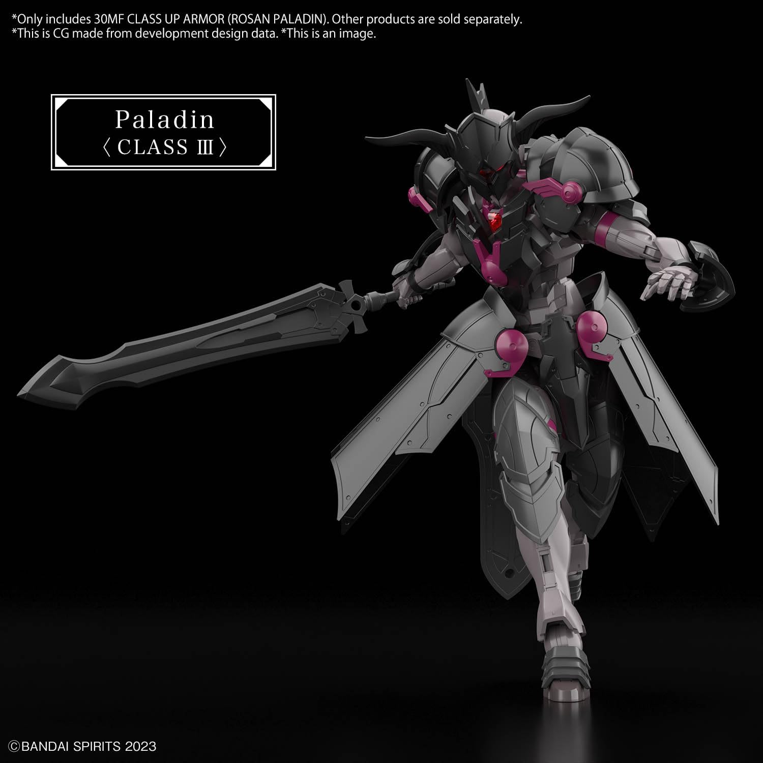 Bandai 30MF OA 004 30MF Class Up Armor (Rozen Paladin) - BanzaiHobby