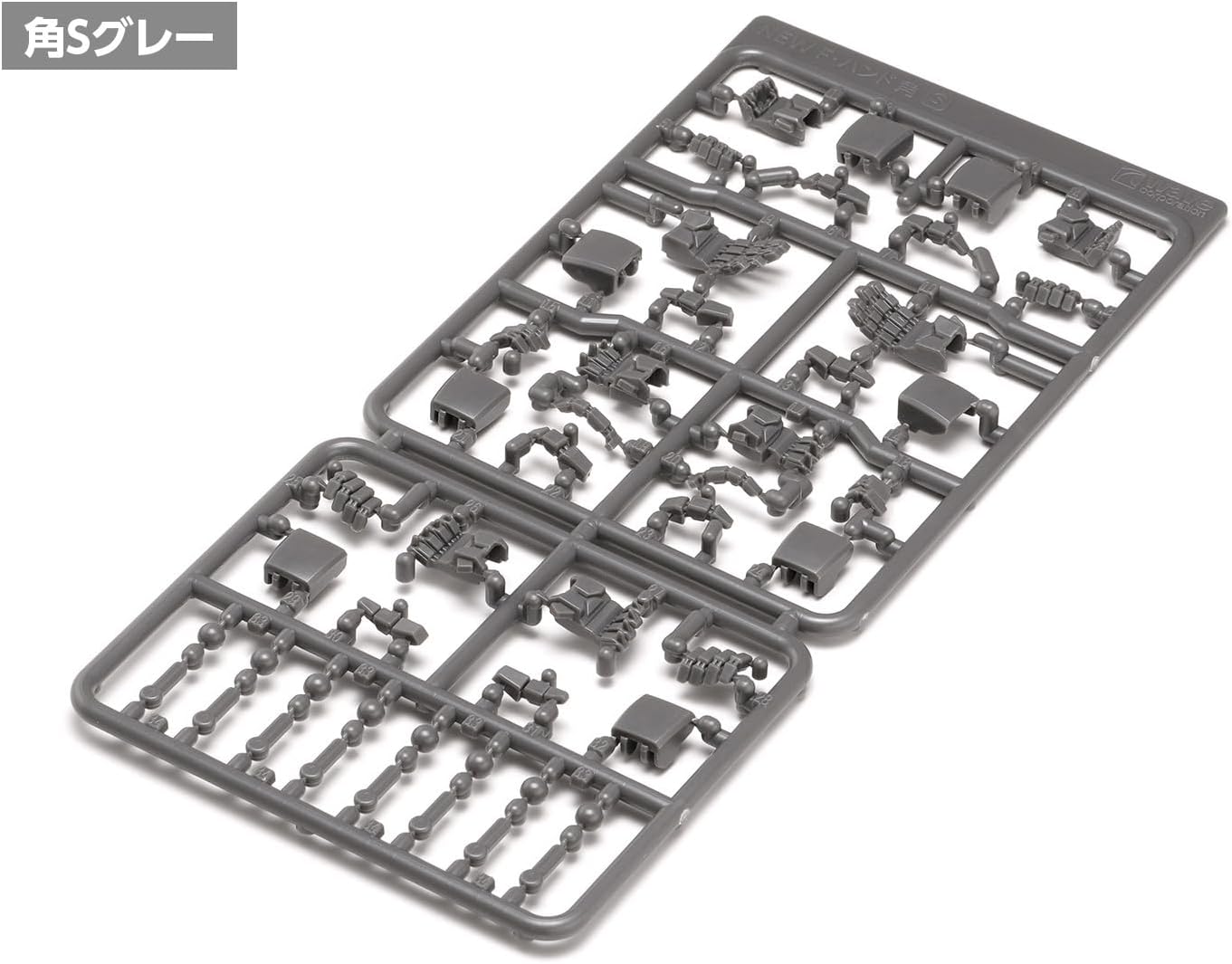 Wave OP761 NEW F-Hand Square S Gray - BanzaiHobby