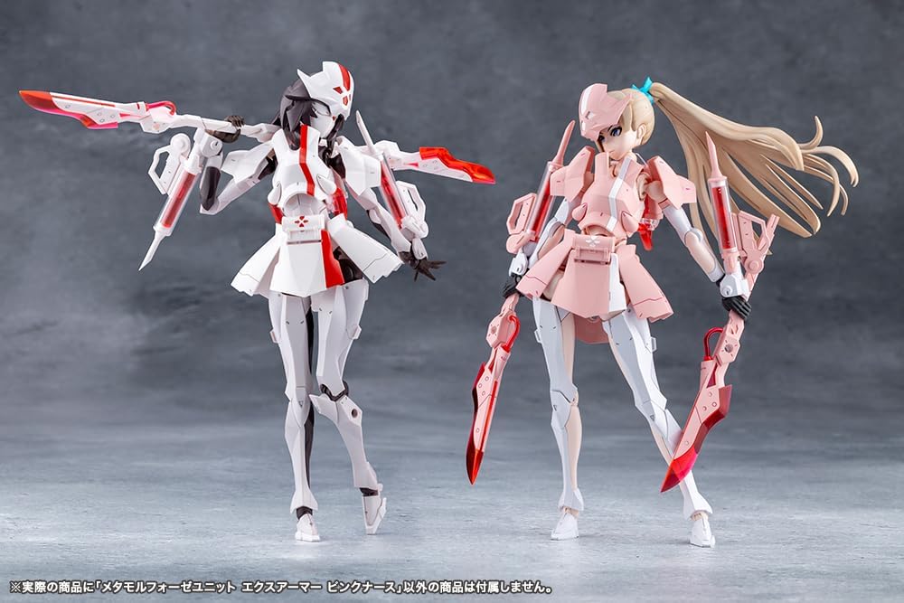 Kotobukiya CX046 Metamorphose Unit Ex-Armor Pink Nurse (Megalomaria Unlimited Universe) - BanzaiHobby
