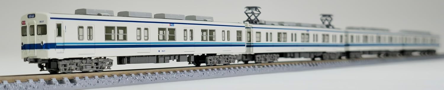 TOMYTEC The Railway Collection Tobu Railway 8000 Series Early Repair Car 8127 Formation 4 Car Set