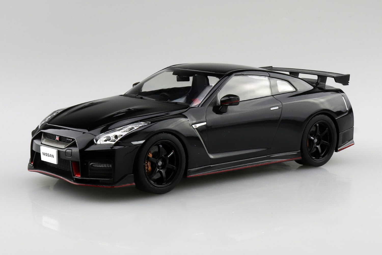 Aoshima 1/24 RakuPla Snap Kit No.05-MB R35 NISSAN GT-R NISMO 2017 Meteor Flake Black Pearl