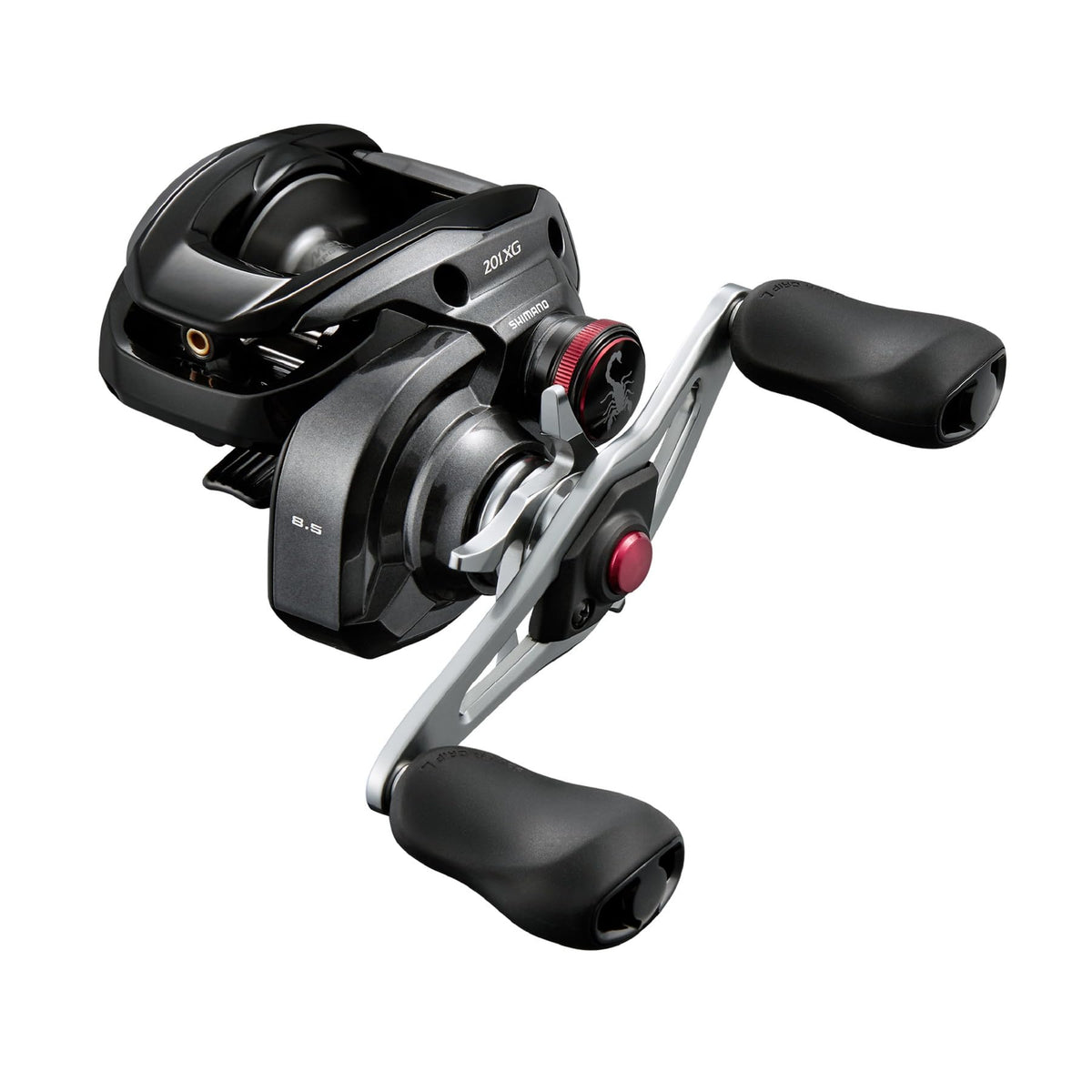 SHIMANO Köderrolle 24 Scorpion MD 201XG (links) - BanzaiHobby