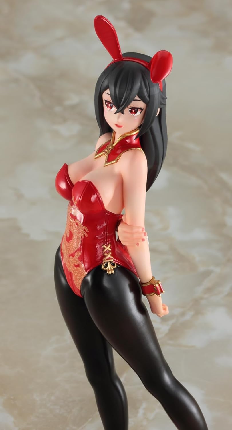 Hasegawa SP607 1/12 Egg Girls Collection No.44 Haku Rinfa (Bunny Girl) Unpainted Resin Kit