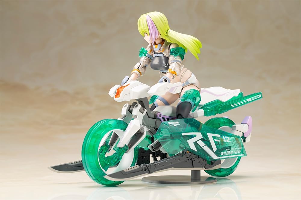 Kotobukiya FG186 Frame Arms Girl Wilber Nine Beryl Armor Custom - BanzaiHobby