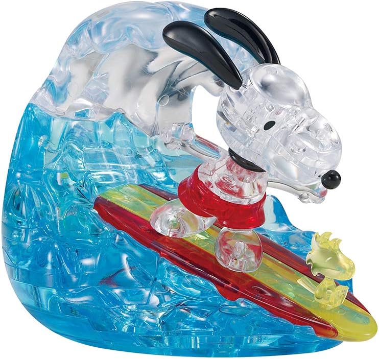 Beverly 50258 Crystal Puzzle Snoopy Surfing 40 Piece