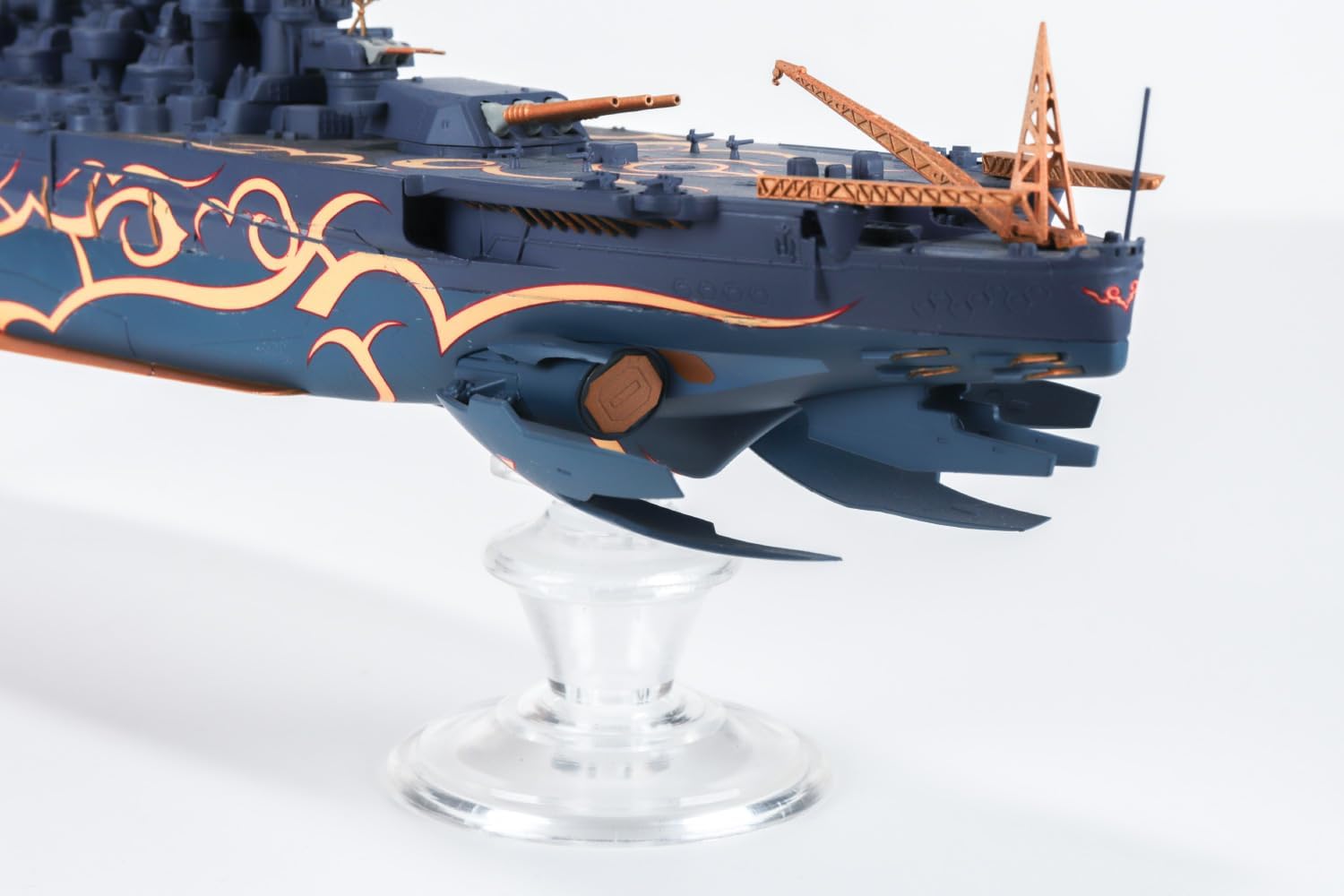 Aoshima 1/700 Fleet of Fog Super Battle Ship Musashi (Arpeggio Of Blue Steel)