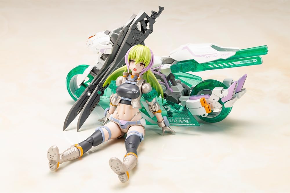 Kotobukiya FG186 Frame Arms Girl Wilber Nine Beryl Armor Custom - BanzaiHobby