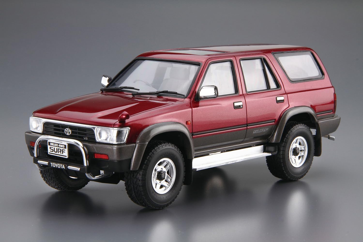 Aoshima 1/24 The Model Car No. 104 Toyota VZN130G Hilux Surf SSR-X Wide Body '91 - BanzaiHobby