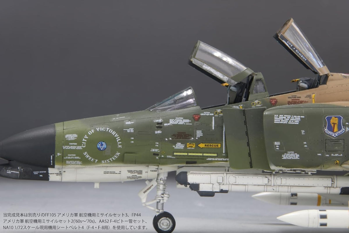 Fine Molds FX12 1/72 US Air Force F-4G Wild Weasel SEA Camouflage