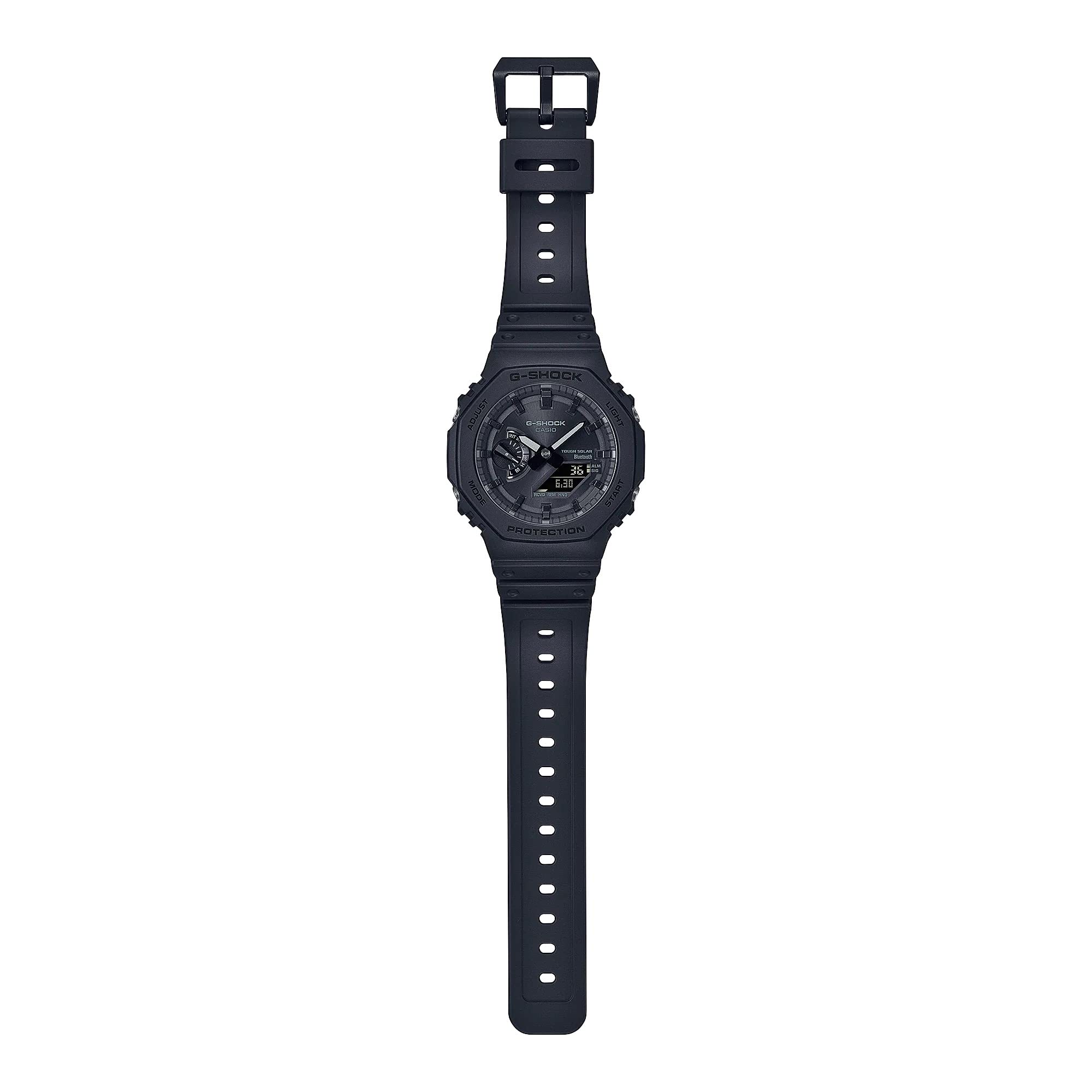 [カシオ] unisex-adult 腕時計 ジーショック Bluetooth 搭載 タフソーラー GA-B2100-1A1 マットブラック モバイルリンク アナデジ カーボンコアガード構造 [並行輸入品] - BanzaiHobby