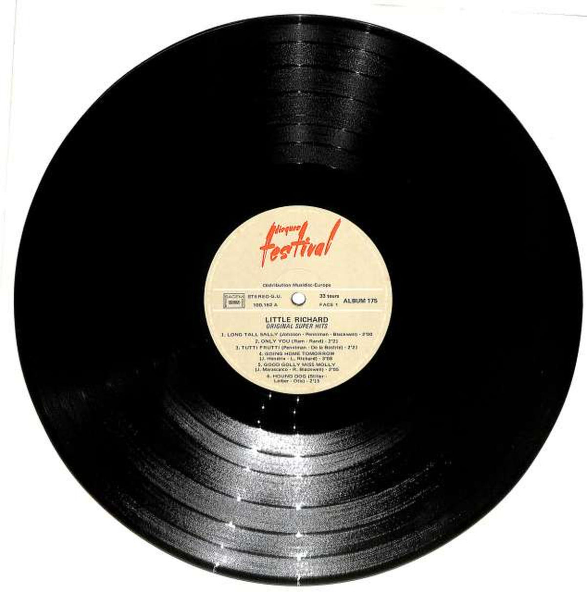 FESTIVAL Little Richard "ORIGINAL SUPER HITS" ALB 175 (imported) 2LP