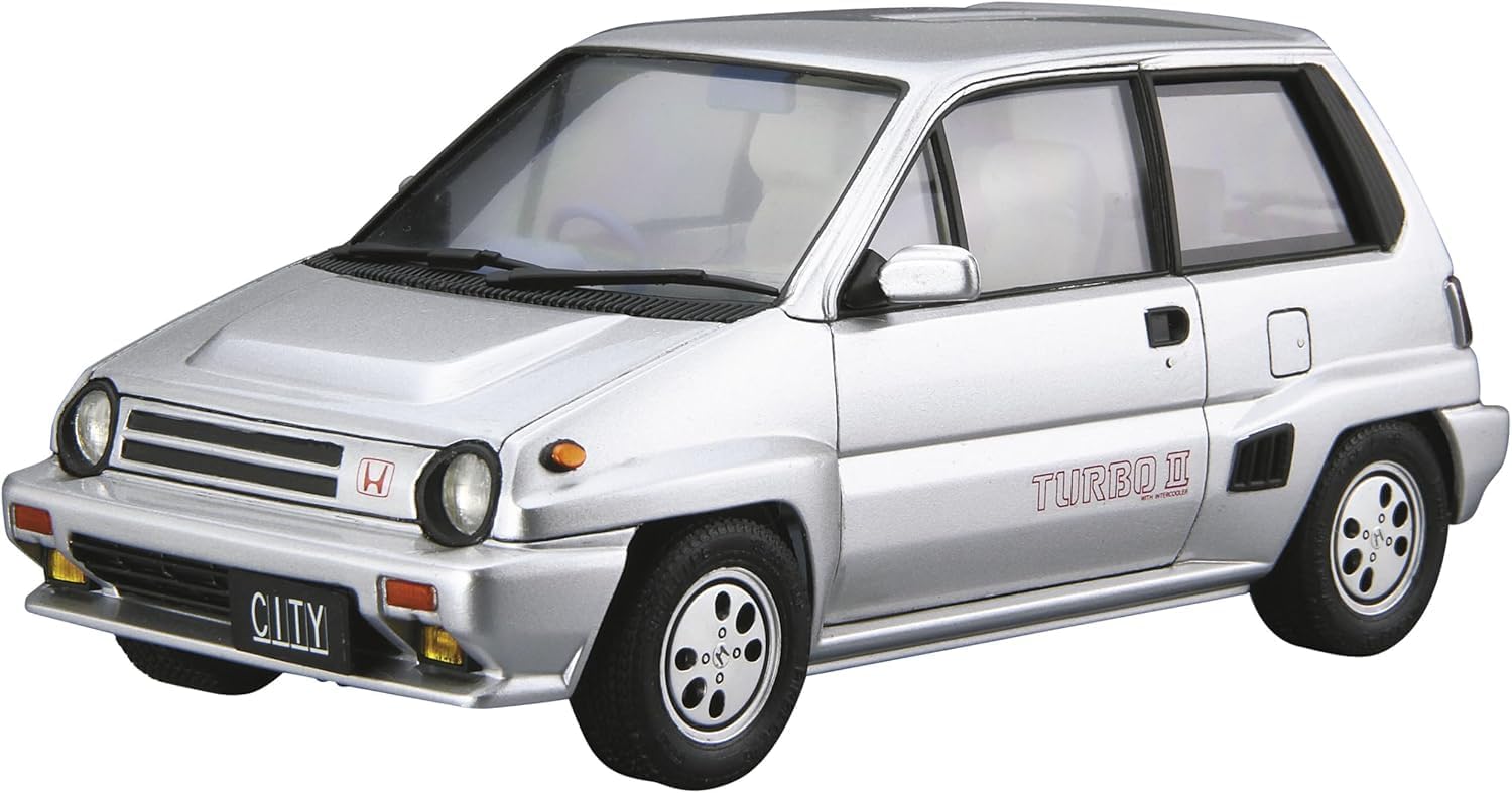 Aoshima 1/24 The Model Car No. 60 Honda AA City Turbo II 85