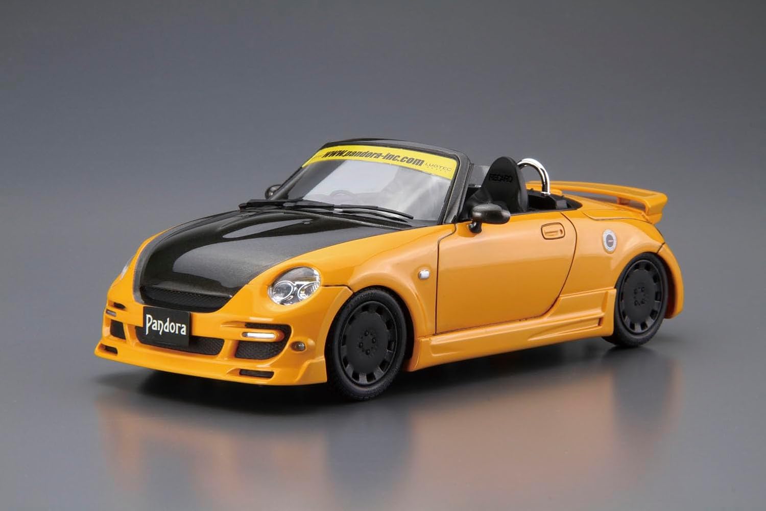 Aoshima 069097 1/24 Bunka Kyozai The Tuned Car Series No.51 Daihatsu PANDORA TYPE887 EVO II L880K Copen '02 - BanzaiHobby