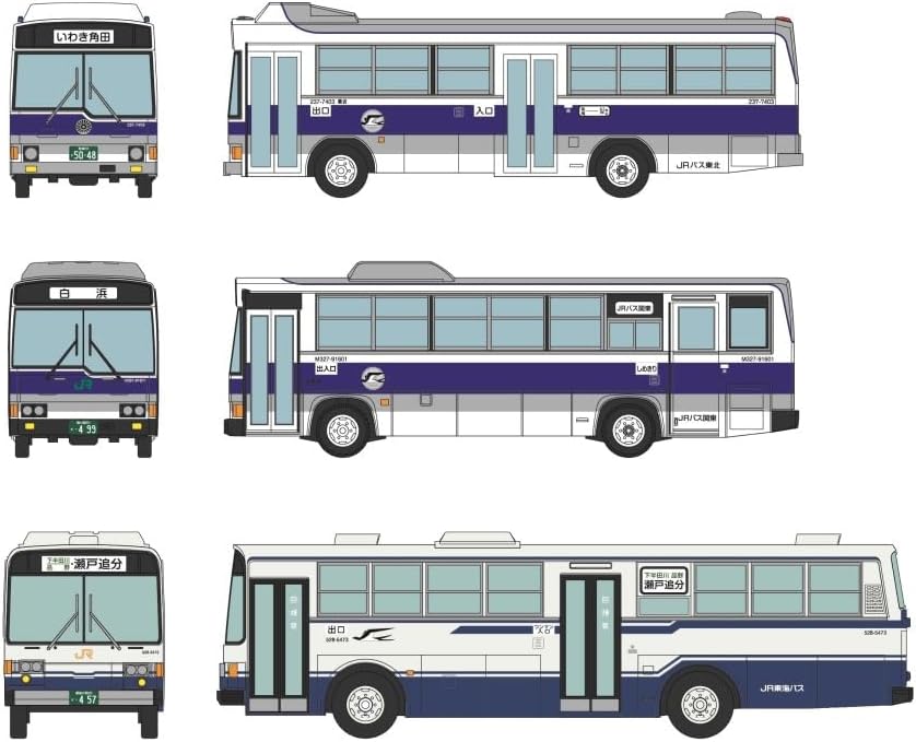 1/150 貫い JR Bus Tohoku Original Bus Set