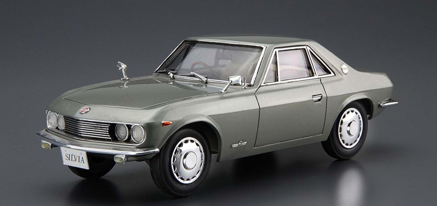 Aoshima 1/24 The Model Car Series No.66 Nissan CSP311 Silvia '66 - BanzaiHobby