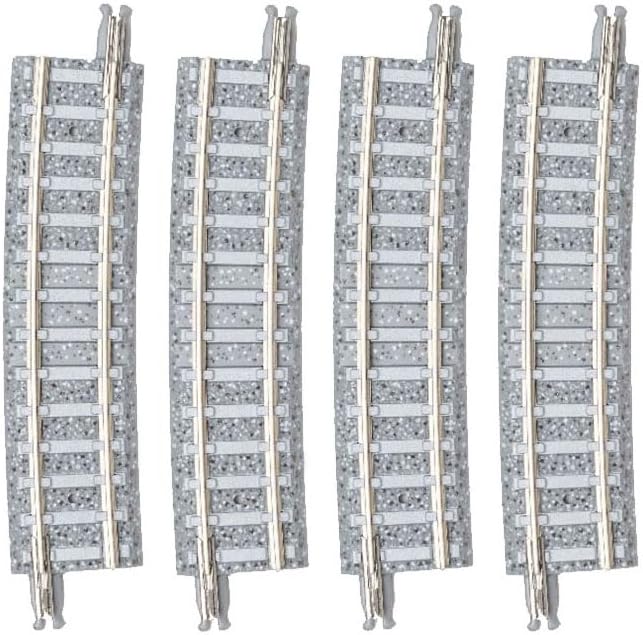 TOMIX 1199 N Gauge Curved PC Rail C541-7.5-PC (F) (Set of 4) - BanzaiHobby