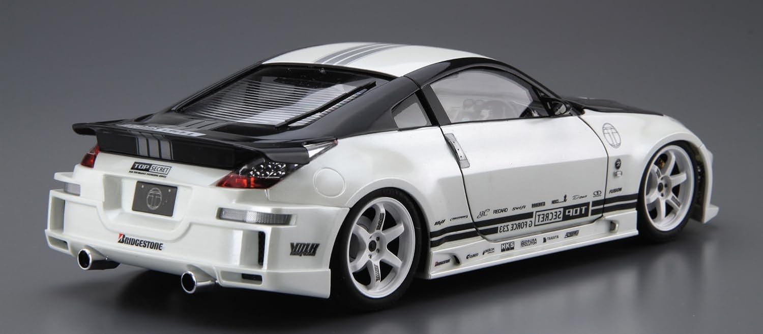 Aoshima 1/24 The Tuned Car Series No.33 Nissan Top Secret Z33 Fairlady Z '05 - BanzaiHobby