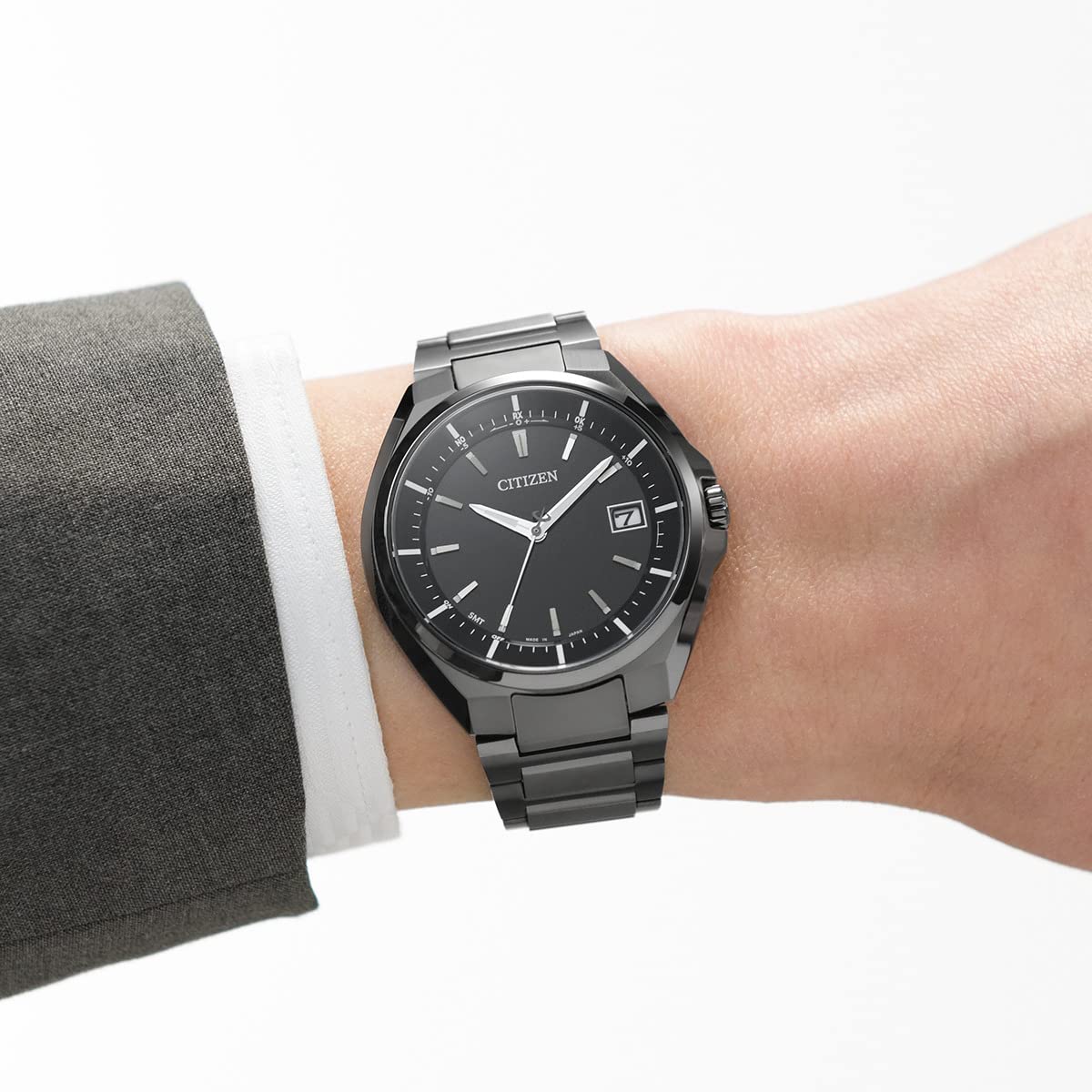 [シチズン]CITIZEN 腕時計 ATTESA アテッサ Eco-Drive エコ・ドライブ 電波時計 ダイレクトフライト 針表示式 CB3015-53E メンズ - BanzaiHobby