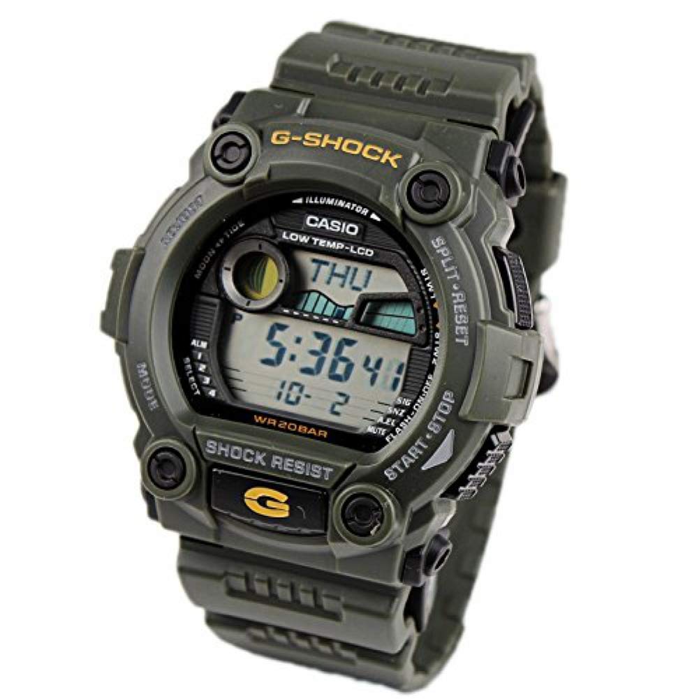 CASIO[カシオ] MODEL NO.g7900-3 G-SHOCK Gショック タイドグラフ カーキ 腕時計（g-7900-3） [並行輸入品]