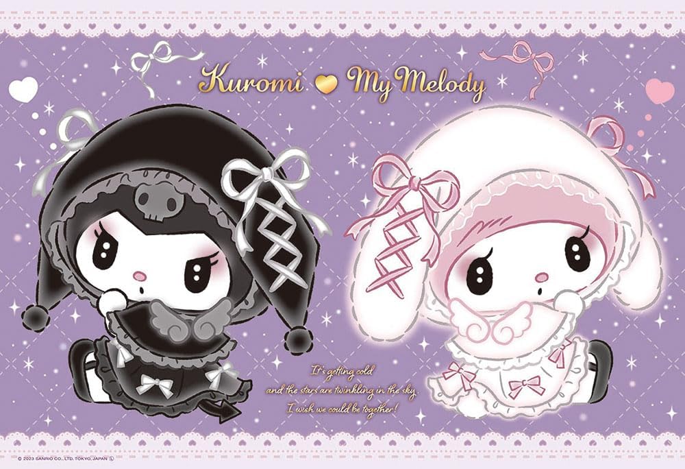 Beverly ３００－０５３Kuromi and My Melody Moonlit Angel Outfit Puzzle