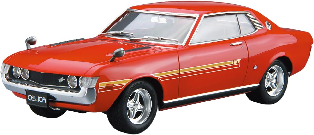 Aoshima 1/24 The Model Car No. 36 Toyota TA22 Celica 1600GT '72