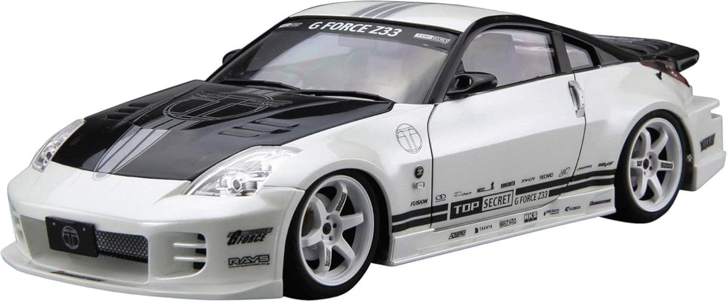 Aoshima 1/24 The Tuned Car Series No.33 Nissan Top Secret Z33 Fairlady Z '05 - BanzaiHobby