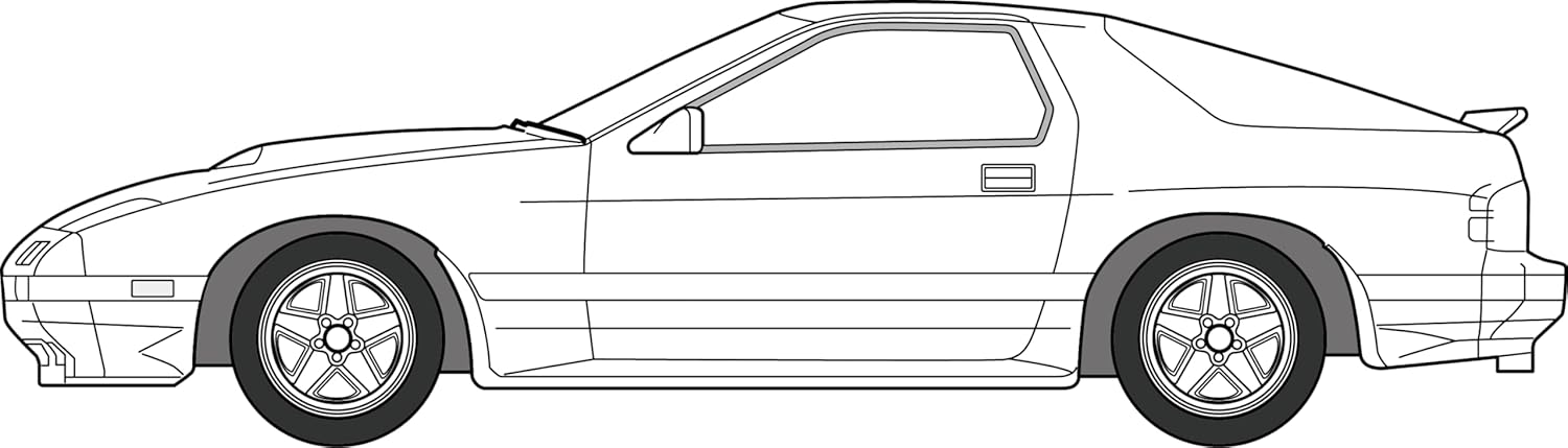 Fujimi 047799 1/24 Hysocar Series No.7 Savannah RX-7 FC3S Late Model (Hysocar Version)