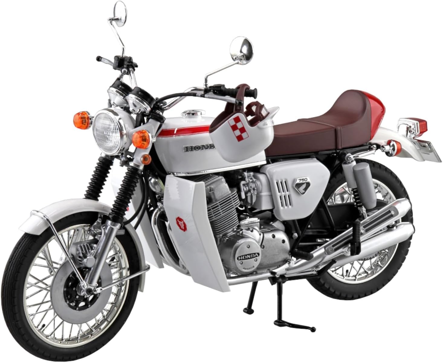 Aoshima 1/12 Wild 7 The Bike Series No.SP Hiba-chan CB750FOUR - BanzaiHobby