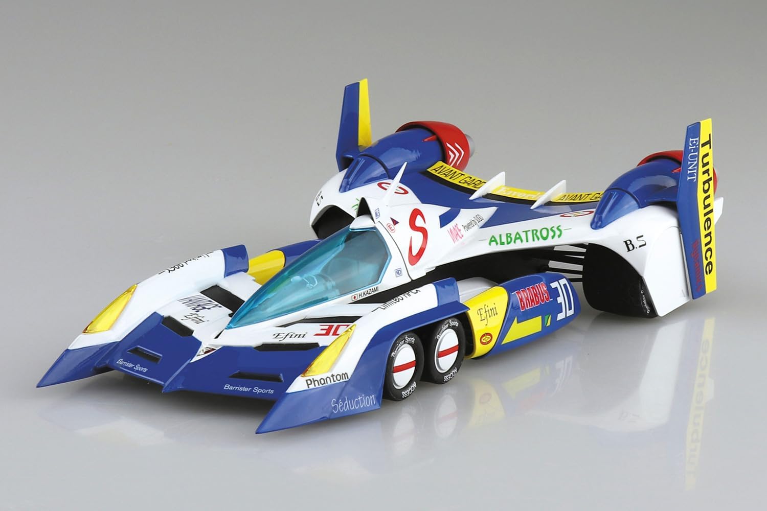 Aoshima 1/24 Cyber Formula 09 Super Asurada AKF-11 Aero Mode/Aero Boost Mode - BanzaiHobby