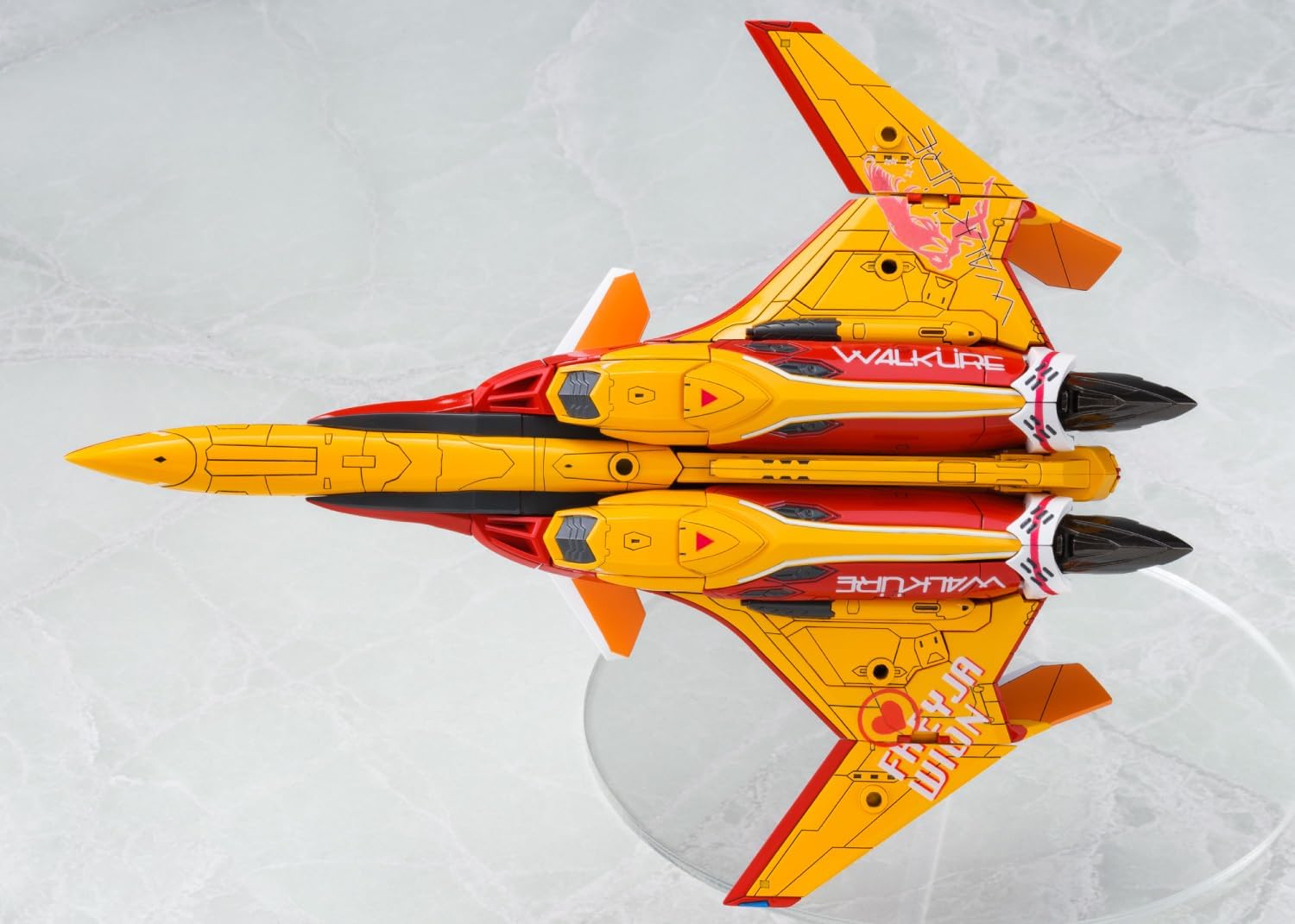 Aoshima ACKS MC-14 Bunka Kyozai VFG Macross Delta VF-31J Siegfried Freya Vion Total Height Approx. 5.6 inches (143 mm), Color Coded - BanzaiHobby