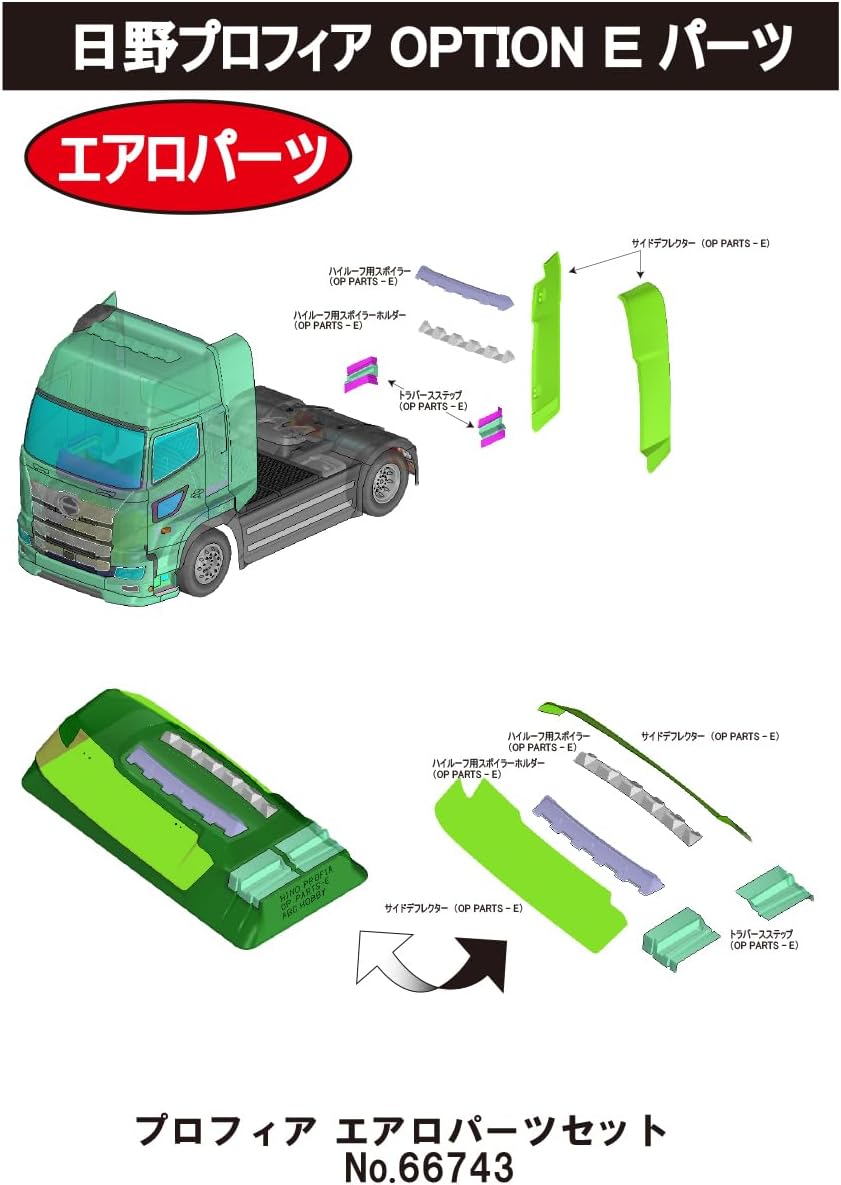 ABC Hobby 66743 Profia Aero Parts Set - ABC Hobby Banzai Hobby