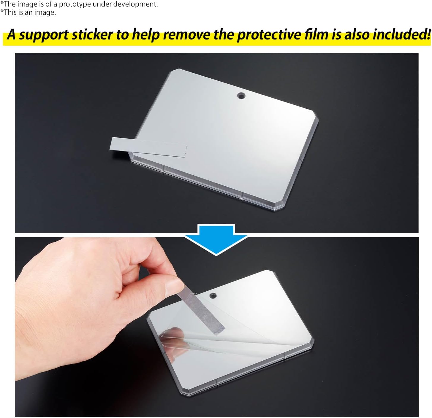 Bandai Action Base 7 (Clear Color) Mirror Stickers Set