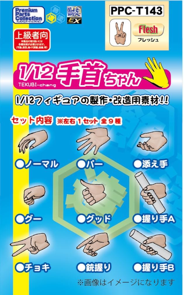 Hobby Base PPC-T143 1/12 Joint EX Wrist-chan Fresh Parts