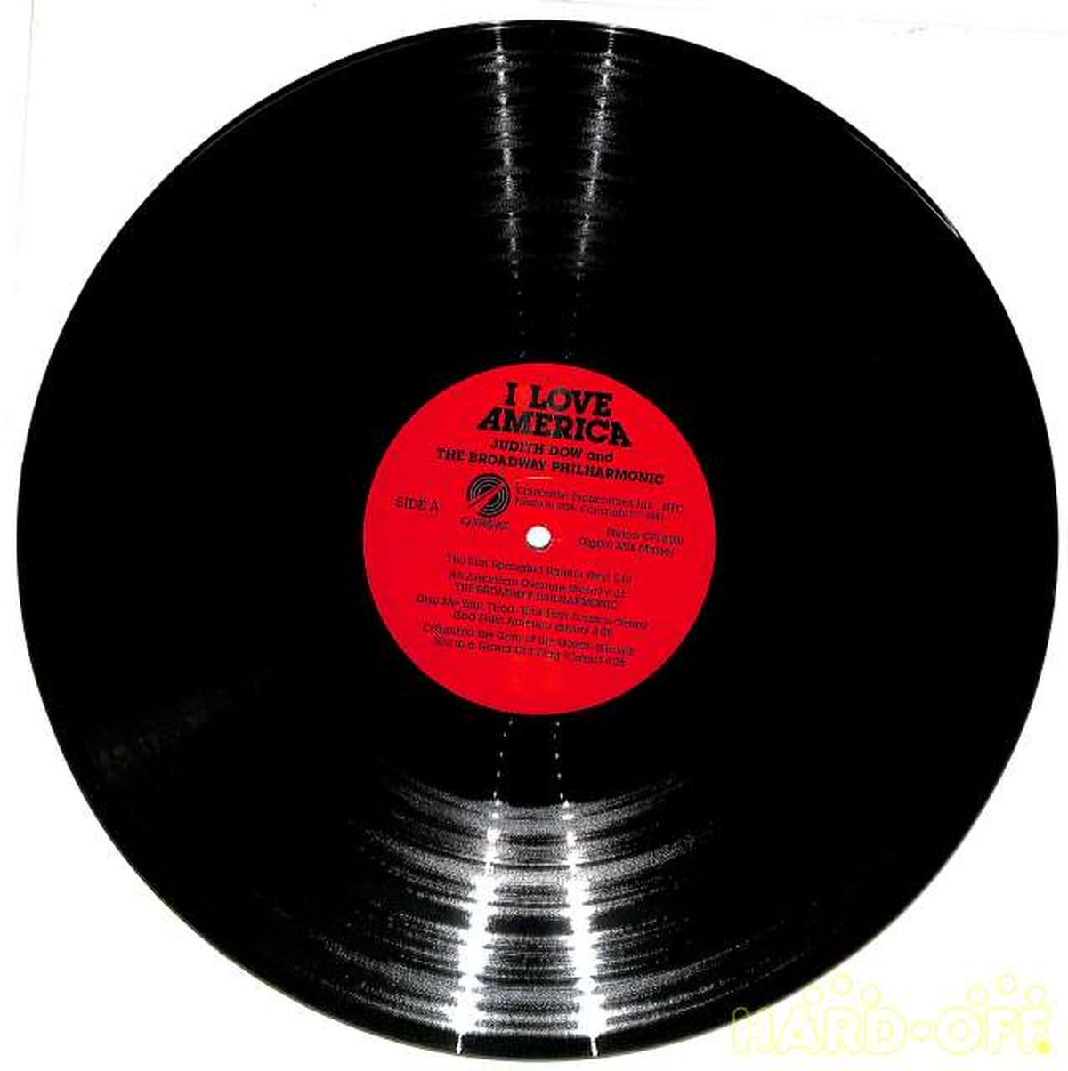 Centerline Records (Import, USA) Judeth Dow "I Love America" CPI-8001