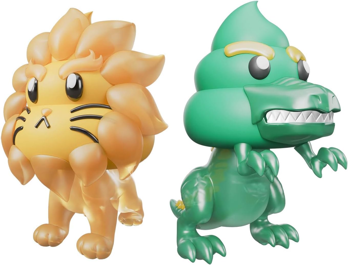 Bandai Clay Model 07 Clay Model Kit Animal Unchi Set 2 Tyrannosaurus & Lion