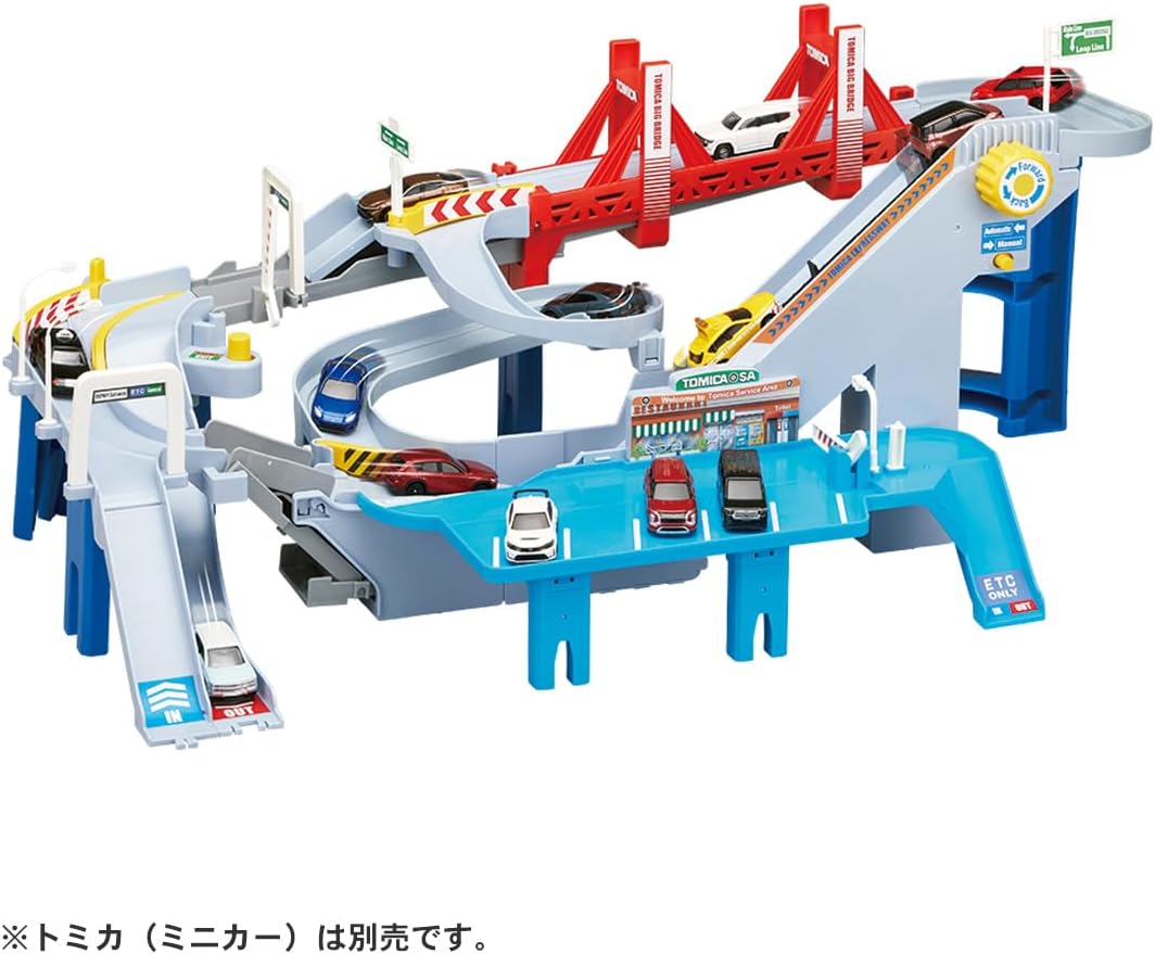 Tomica World Course Extends! 2-Way Lively Highway - BanzaiHobby