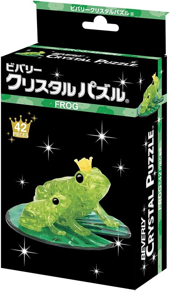 Beverly 50273 Crystal Puzzle Frog Green - BanzaiHobby