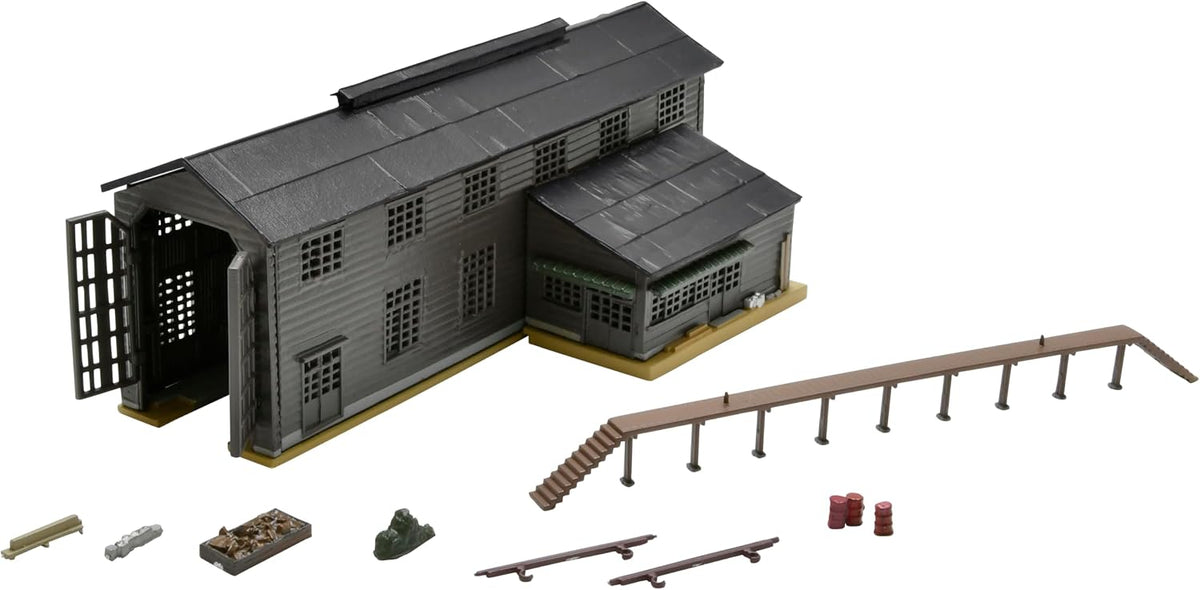 TOMYTEC 338246 (N-Gauge) Building Collection 021-4 Train Shed A4