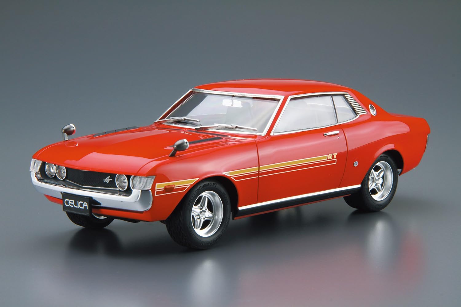 Aoshima 1/24 The Model Car No. 36 Toyota TA22 Celica 1600GT '72
